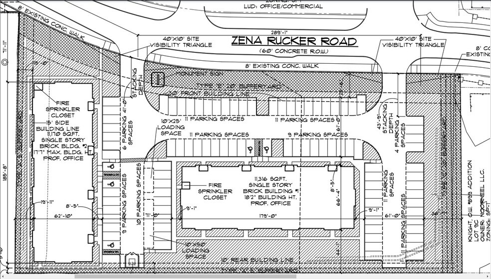 731 Zena Rucker Rd, Southlake, TX à louer - Plan de site – Image 3 sur 6