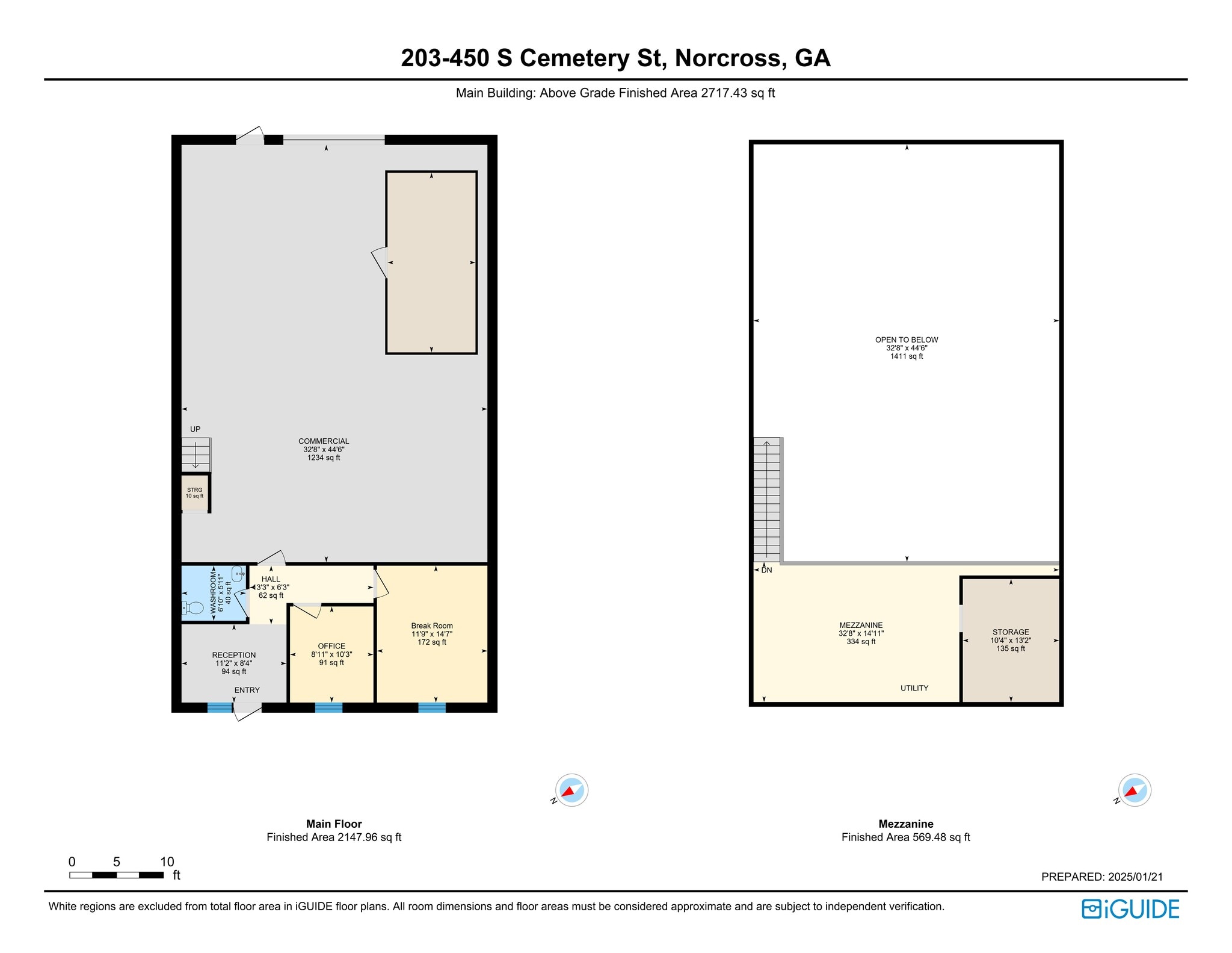 450 S Cemetery St, Norcross, GA à louer Plan de site– Image 1 sur 1