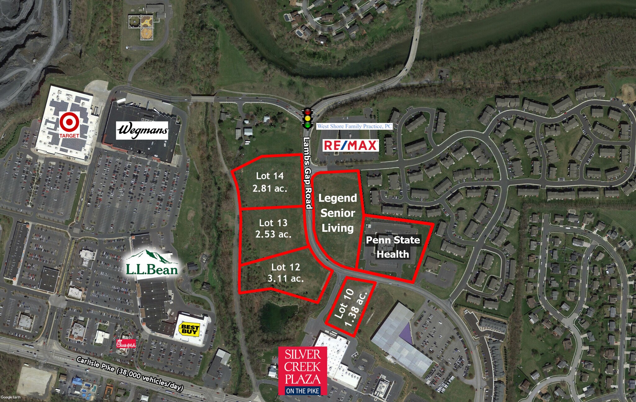 Lambs Gap Rd, Mechanicsburg, PA à louer Plan de site– Image 1 sur 7