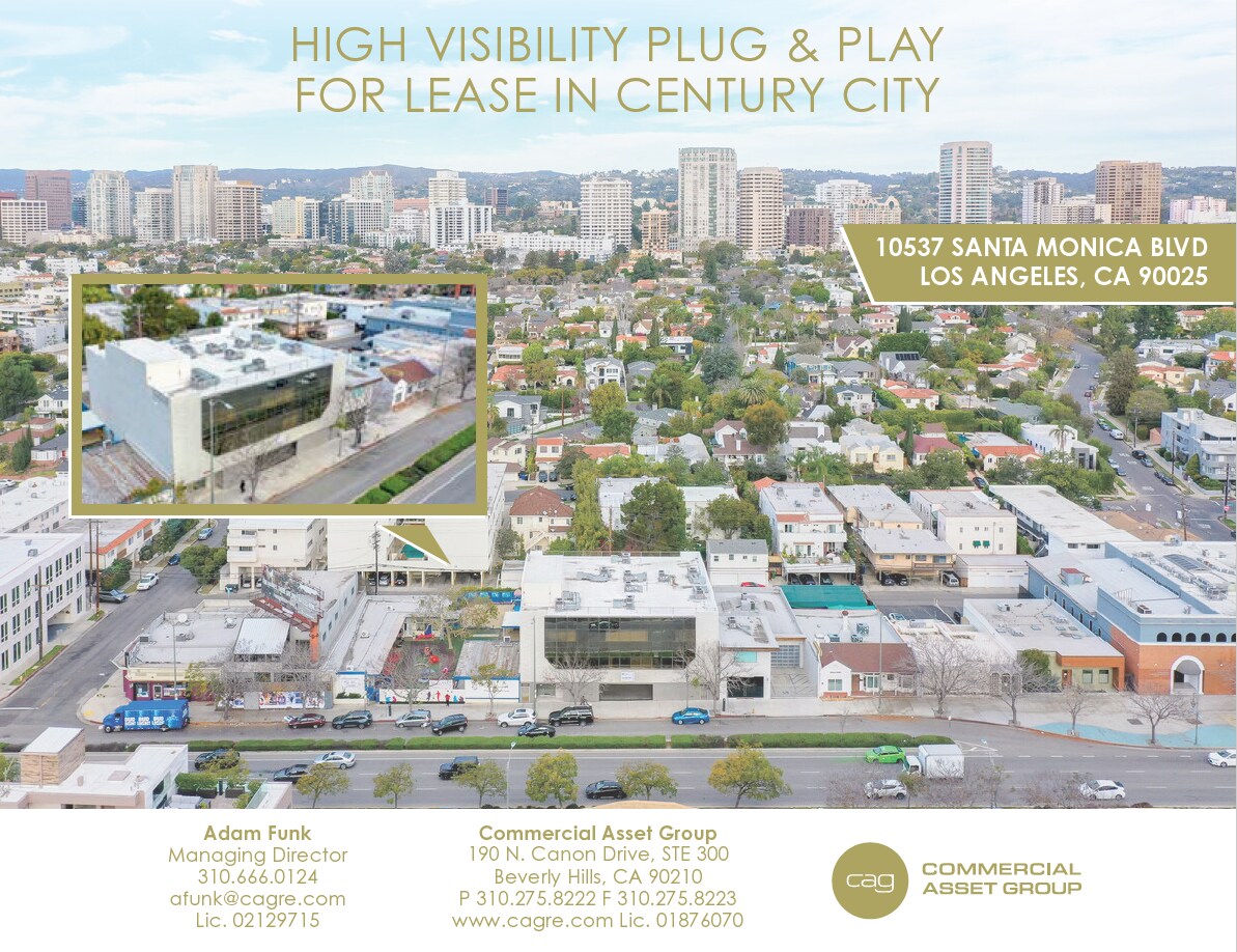 10537 Santa Monica Blvd, Los Angeles, CA à louer Photo de l’immeuble– Image 1 sur 14