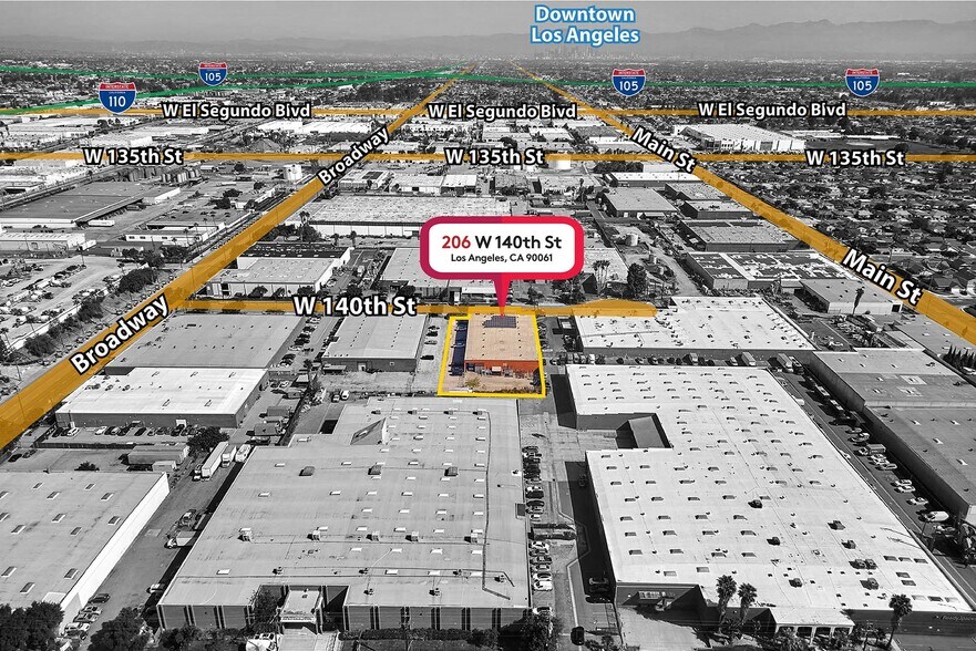 206 W 140th St, Los Angeles, CA à louer - Photo de l’immeuble – Image 3 sur 10