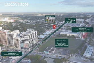3500 N Miami Ave, Miami, FL - Vue aérienne vue de carte