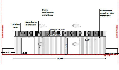 Local d'activités dans Le Rove à vendre - Plan de site – Image 3 sur 3