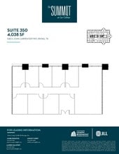 545 E John Carpenter Fwy, Irving, TX à louer Plan d’étage– Image 1 sur 1