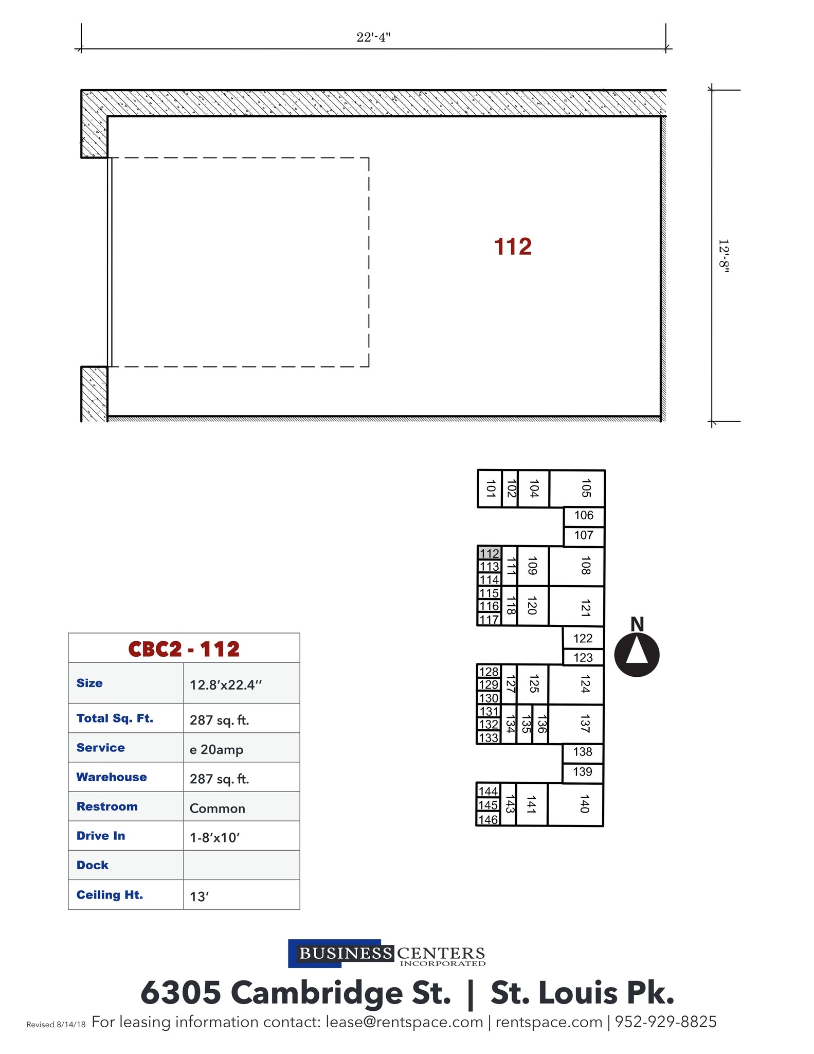 6305 Cambridge St, Saint Louis Park, MN à louer Plan de site– Image 1 sur 1