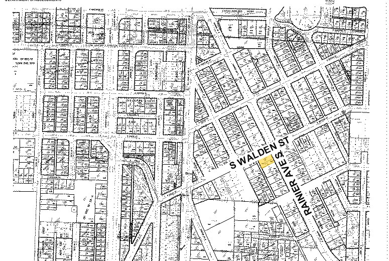 3401 Rainier Ave S, Seattle, WA à louer - Plan cadastral – Image 3 sur 5