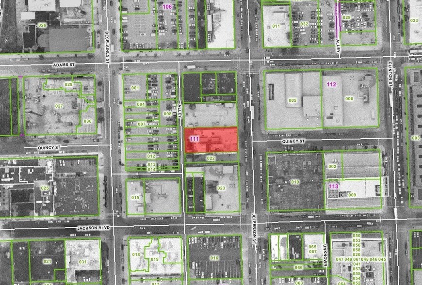 216 S Jefferson St, Chicago, IL à vendre - Plan cadastral – Image 3 sur 65