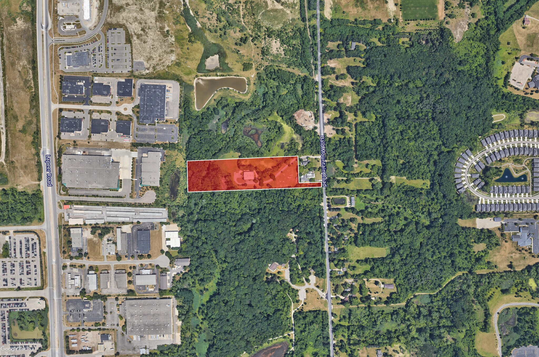 4011 Bald Mountain Rd, Auburn Hills, MI à vendre Photo de l’immeuble– Image 1 sur 2