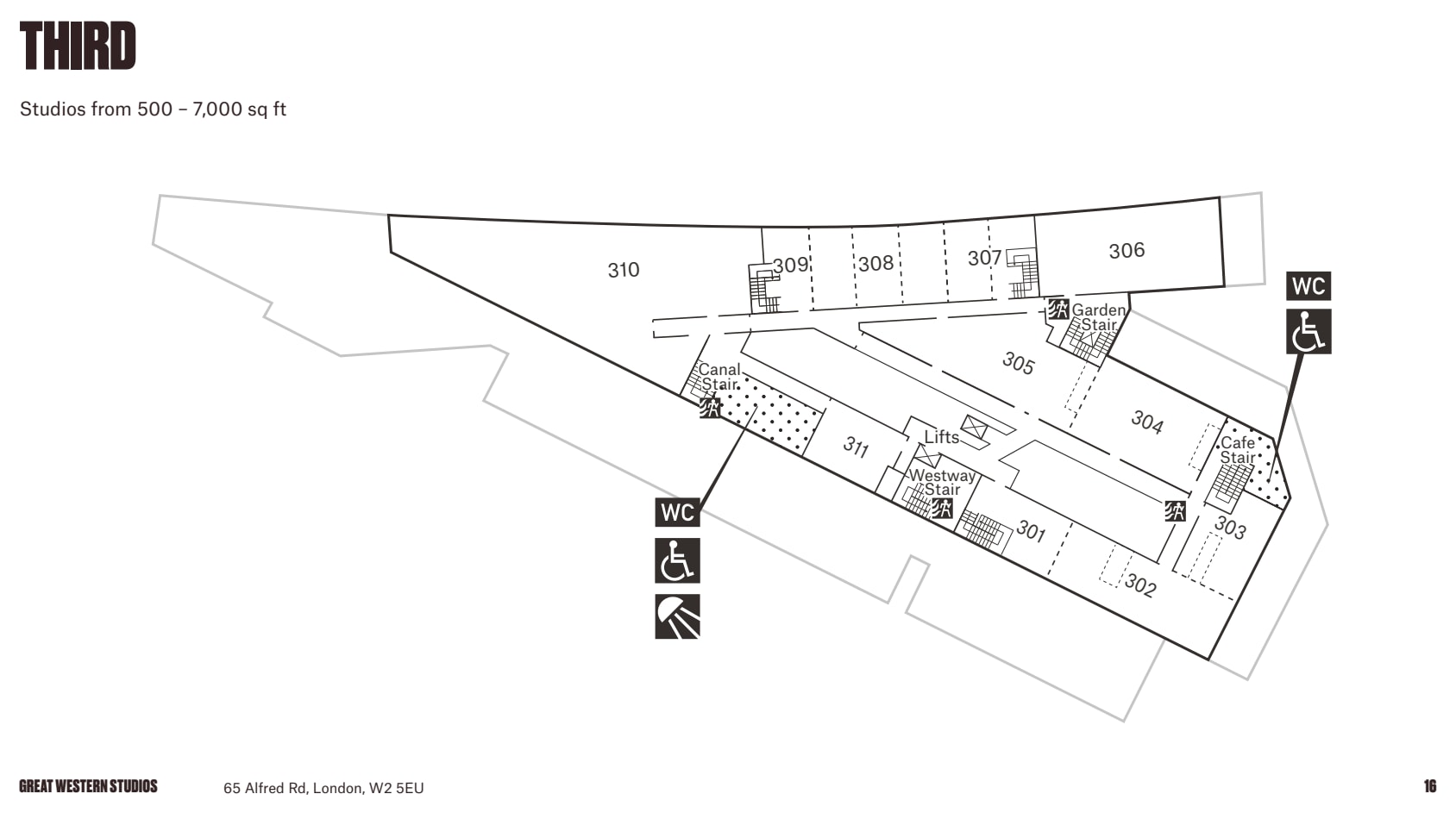 65 Alfred Rd, Londres à louer Plan d’étage– Image 1 sur 1