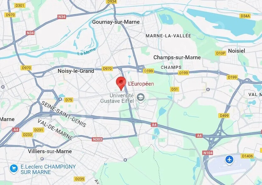 Local commercial dans Noisy-le-Grand à vendre - Photo de l’immeuble – Image 3 sur 3