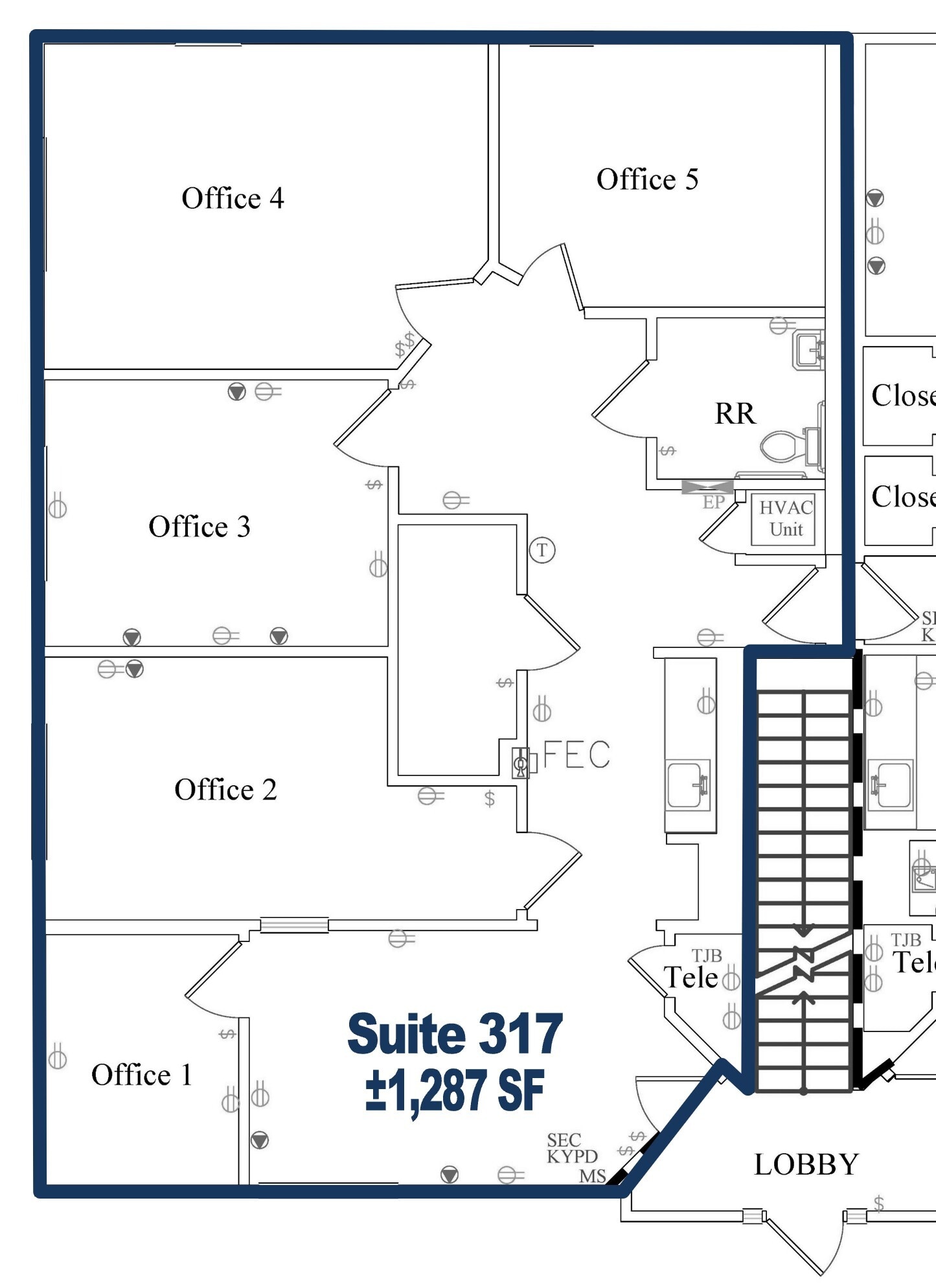 37 W Fairmont Ave, Savannah, GA à louer Plan d’étage– Image 1 sur 7