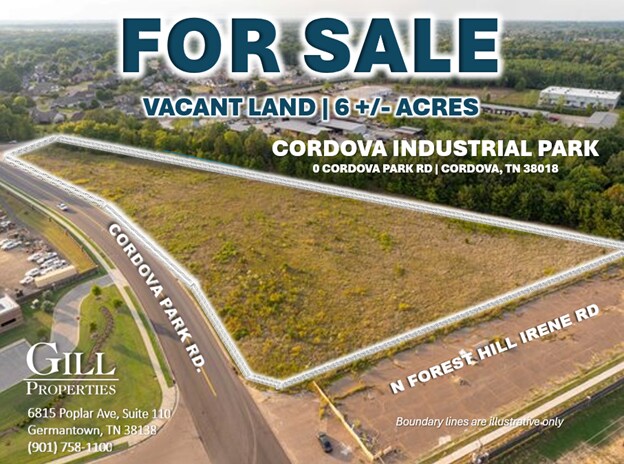 0 Cordova Park Rd, Cordova, TN à vendre - Photo principale – Image 1 sur 3