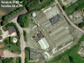 Bellême - Vue aérienne  vue de carte