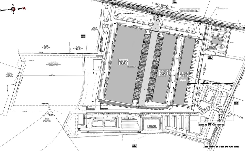 315 Hope Chapel rd, Jackson Township, NJ à vendre - Plan de site – Image 1 sur 3