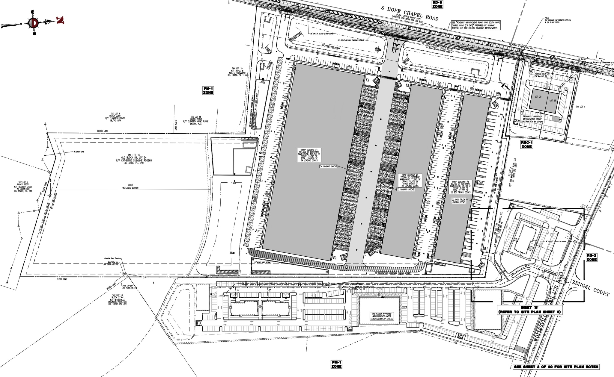 315 Hope Chapel rd, Jackson Township, NJ à vendre Plan de site– Image 1 sur 4
