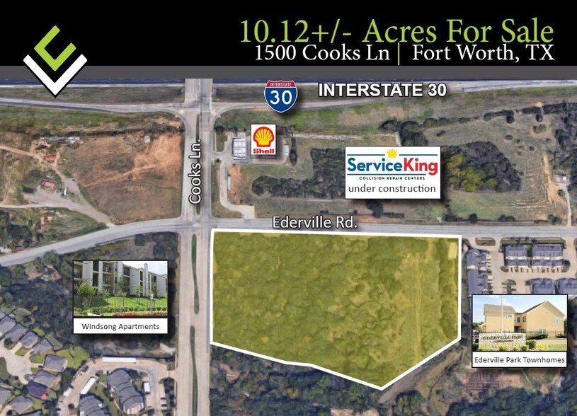 1500 Cooks Ln, Fort Worth, TX à vendre - Photo principale – Image 1 sur 7