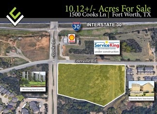 Plus de détails pour 1500 Cooks Ln, Fort Worth, TX - Terrain à vendre