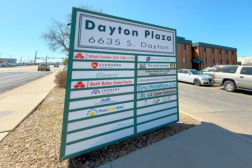 6635 S Dayton St, Greenwood Village, CO à vendre - Photo de l’immeuble – Image 2 sur 12
