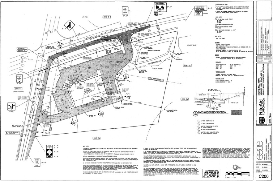 10 S Ortonville Rd, Ortonville, MI à louer - Plan de site – Image 3 sur 4