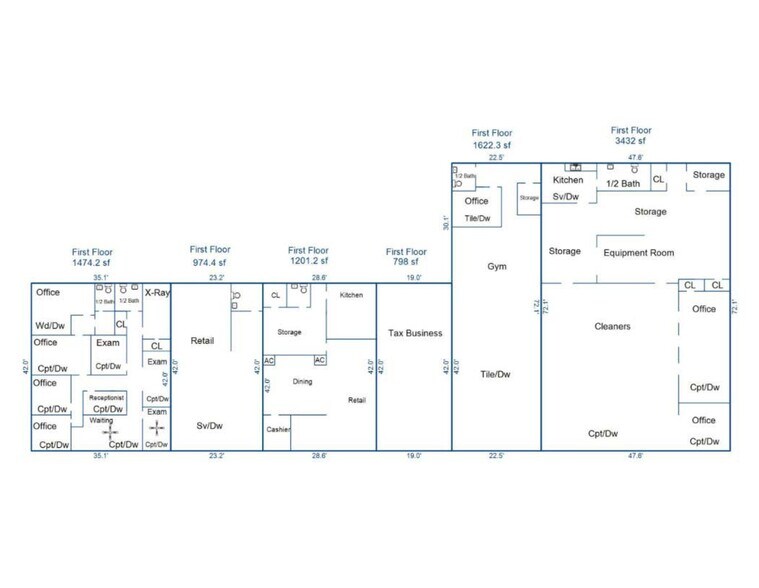 2201 11th St, Mandeville, LA à louer - Plan de site – Image 1 sur 4