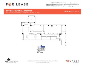 500 E John Carpenter Fwy, Irving, TX à louer Plan d’étage– Image 1 sur 1