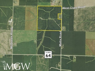 Plus de détails pour Malta Road, Clare, IL - Terrain à vendre