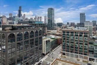 311 N Morgan St, Chicago, IL - VUE AÉRIENNE  vue de carte