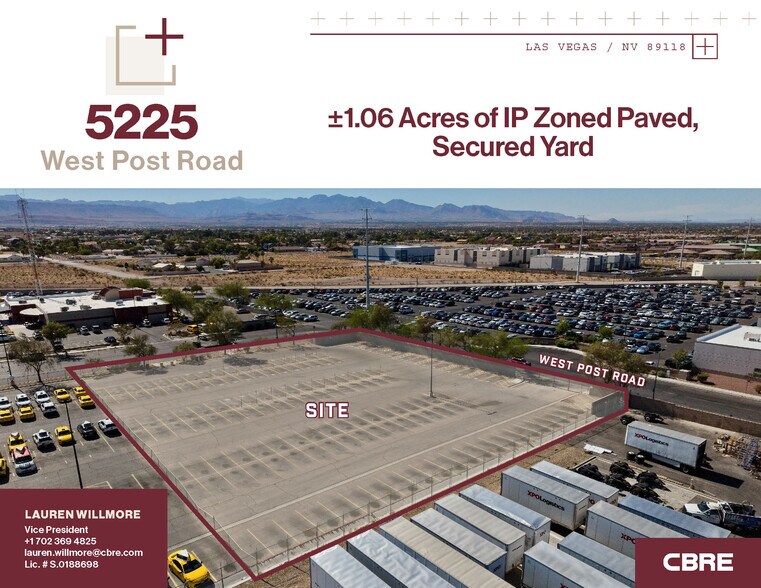 5225 W Post Rd, Las Vegas, NV à louer - Aérien – Image 1 sur 1