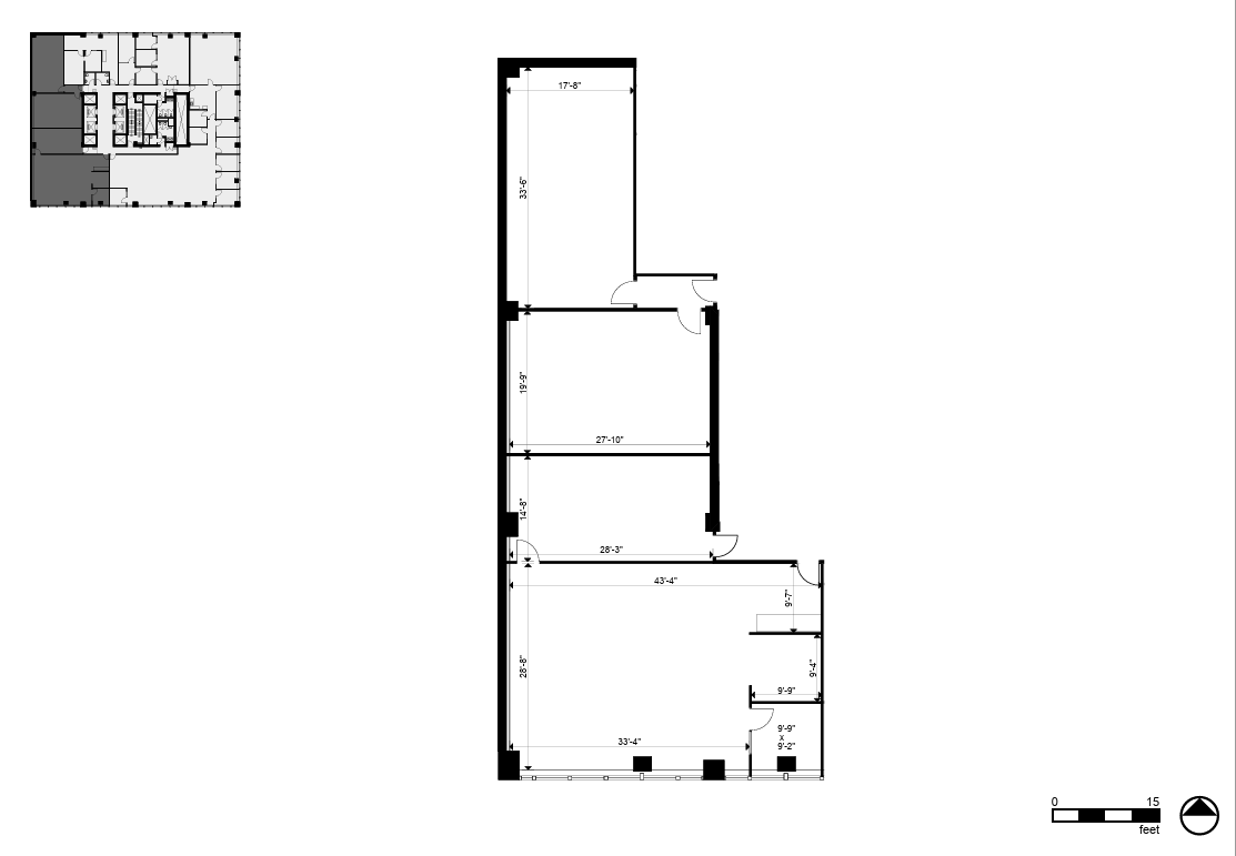 180 Dundas St W, Toronto, ON à louer Plan d’étage– Image 1 sur 2