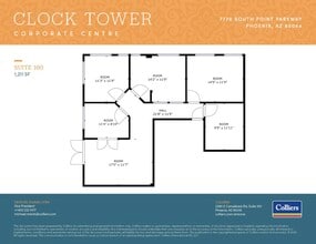 7776 S Pointe Pky W, Phoenix, AZ à louer Plan d’étage– Image 1 sur 1
