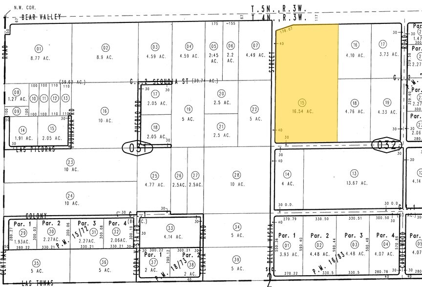 22915 Bear Valley Rd, Apple Valley, CA à vendre - Plan cadastral – Image 2 sur 2