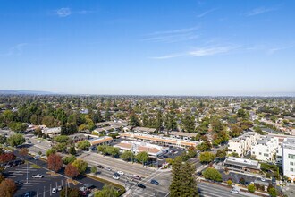 801-831 W Hamilton Ave, Campbell, CA - Vue aérienne vue de carte