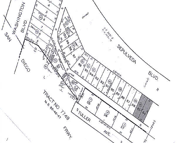 4201-4203 Sepulveda Blvd, Culver City, CA à louer - Plan cadastral – Image 2 sur 11
