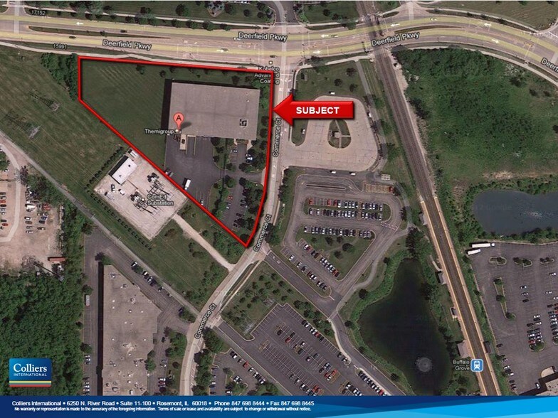 1051 Commerce Ct, Buffalo Grove, IL à vendre - Aérien – Image 2 sur 5
