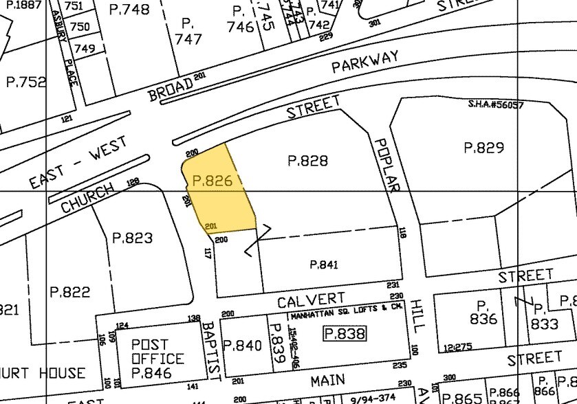200 E Church St, Salisbury, MD à louer - Plan cadastral – Image 3 sur 7
