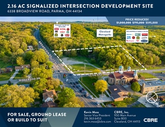 Plus de détails pour 6338 Broadview Rd, Parma, OH - Terrain à vendre