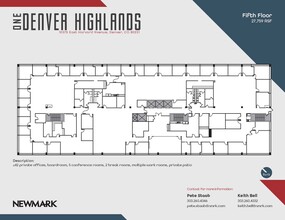 10375 E Harvard Ave, Denver, CO à louer Plan d’étage– Image 1 sur 1