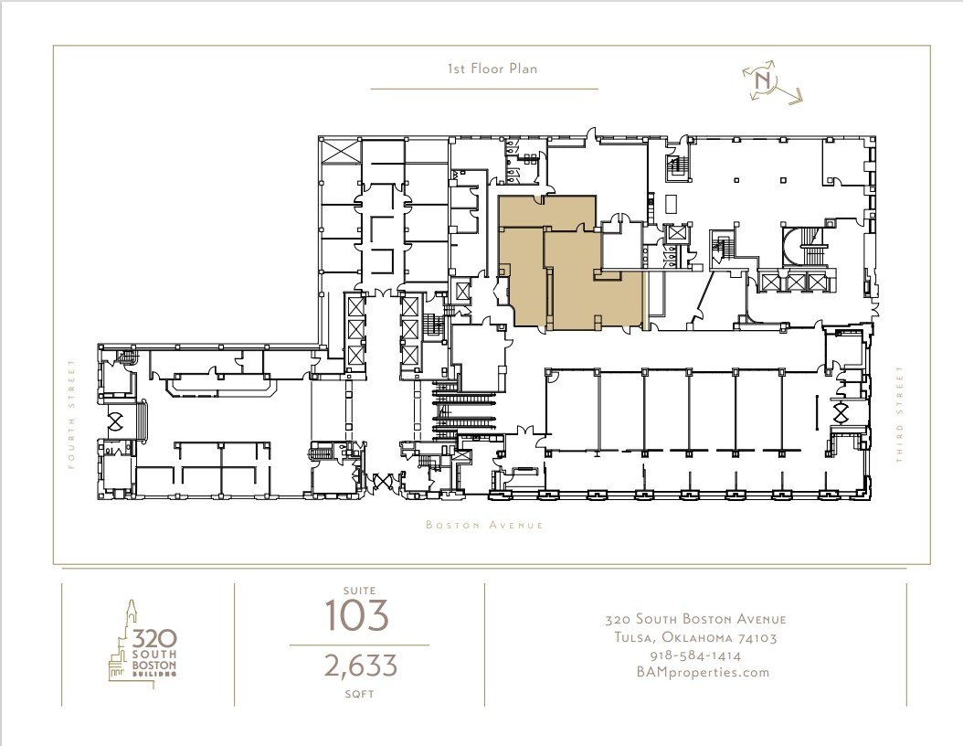 320 S Boston Ave, Tulsa, OK à louer Photo intérieure– Image 1 sur 1