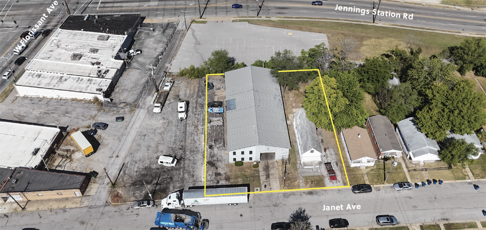 5807 Janet Ave, Saint Louis, MO à vendre - Aérien – Image 2 sur 2