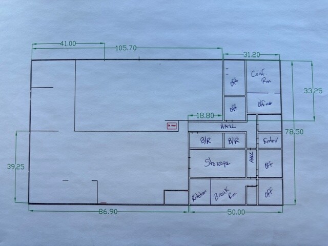 603 Hill Ave, Nashville, TN à louer - Plan d’étage – Image 3 sur 10