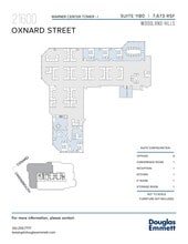 21600 Oxnard St, Woodland Hills, CA à louer Plan d’étage– Image 1 sur 1