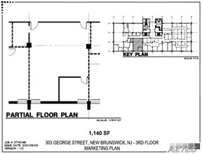 303 George St, New Brunswick, NJ à louer Plan d’étage– Image 1 sur 1