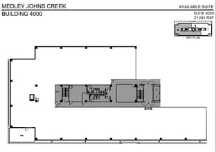 11650 Johns Creek Pky, Johns Creek, GA à louer Plan d’étage– Image 1 sur 1