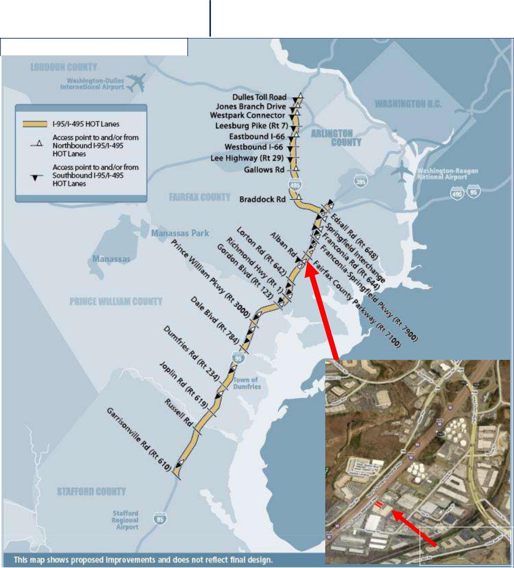 8390 Terminal Rd, Lorton, VA à louer Carte– Image 1 sur 2