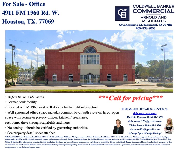 4911 FM 1960 Rd W, Houston, TX à vendre - Photo principale – Image 1 sur 5
