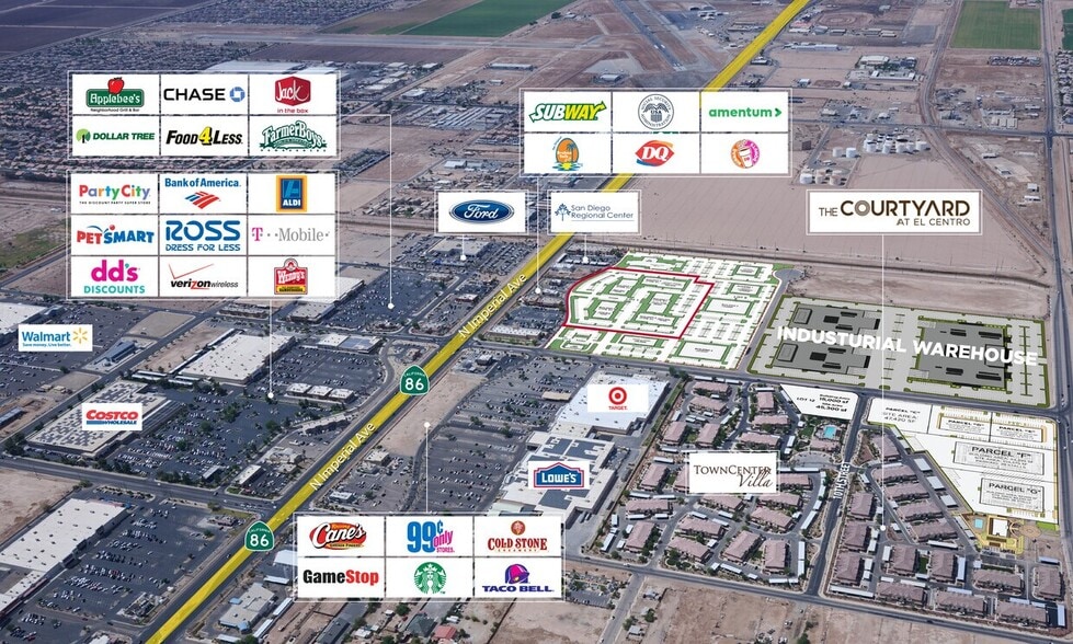 3051 N Imperial Ave, El Centro, CA à louer - Photo principale – Image 1 sur 7