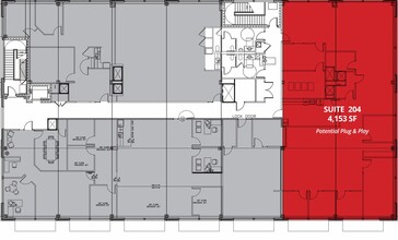 10716 Richmond Hwy, Lorton, VA à louer Plan d’étage– Image 1 sur 2