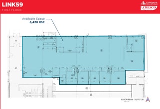 6001 Euclid Ave, Cleveland, OH à louer Plan d’étage– Image 2 sur 2