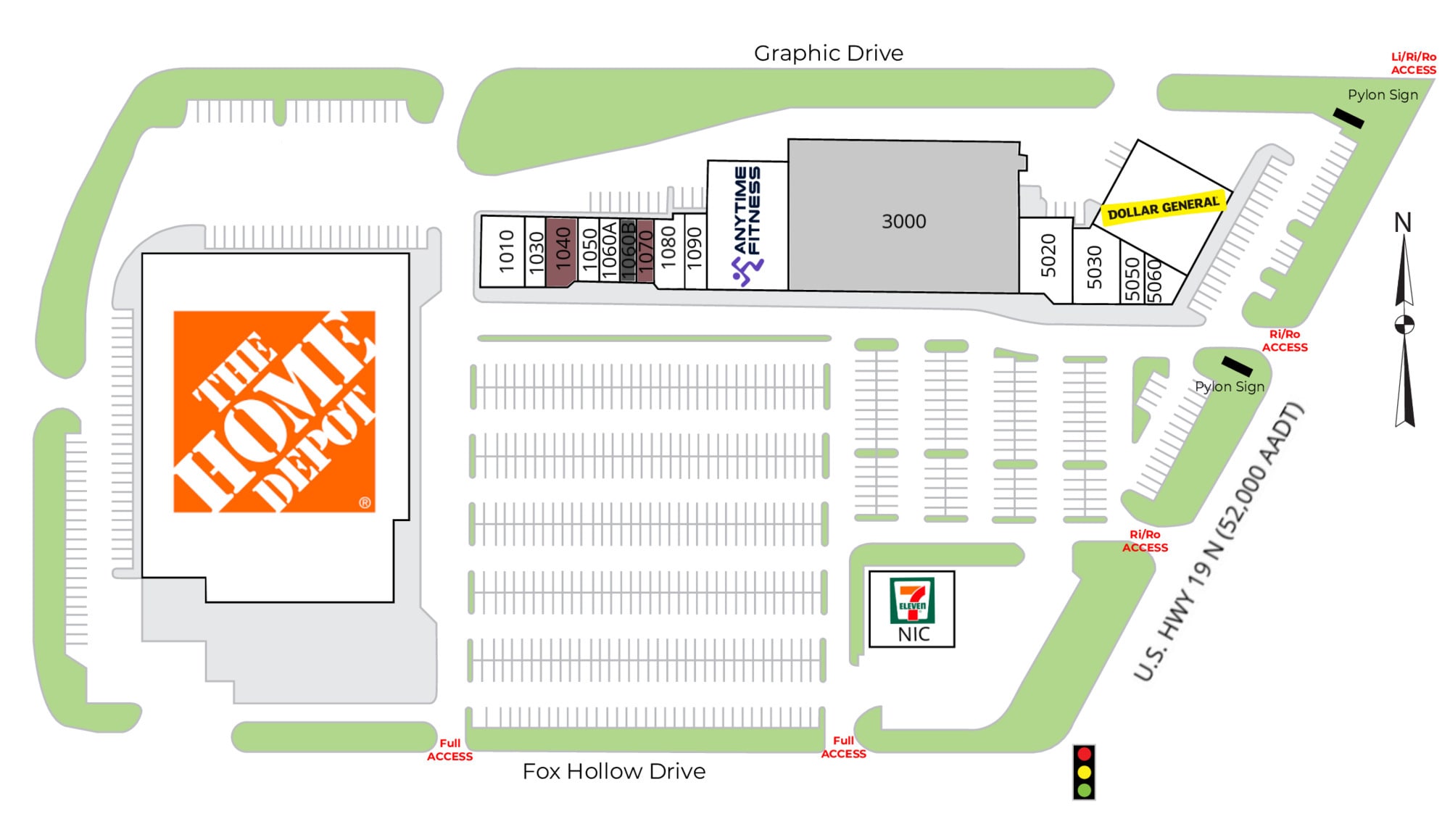 10017 US Highway 19 S, Port Richey, FL à louer Plan de site– Image 1 sur 1
