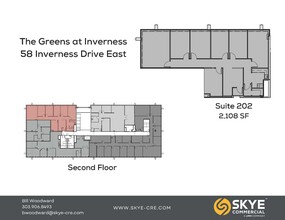 58 Inverness Dr E, Englewood, CO à louer Plan d’étage– Image 1 sur 1